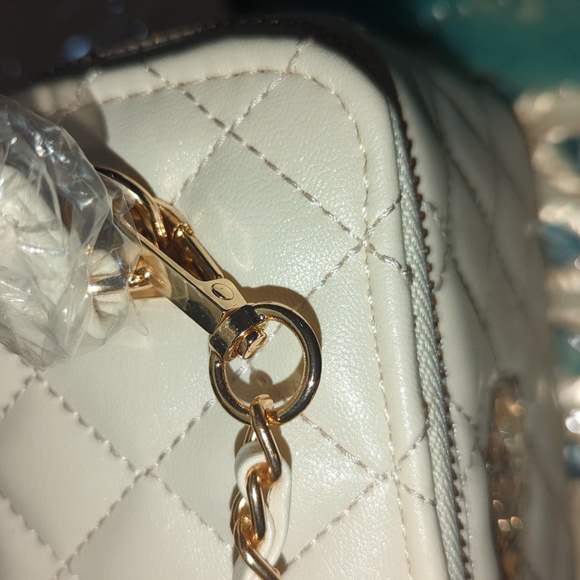 Valentino Orlando white and gold Crossbody - NWT - Picture 8 of 11